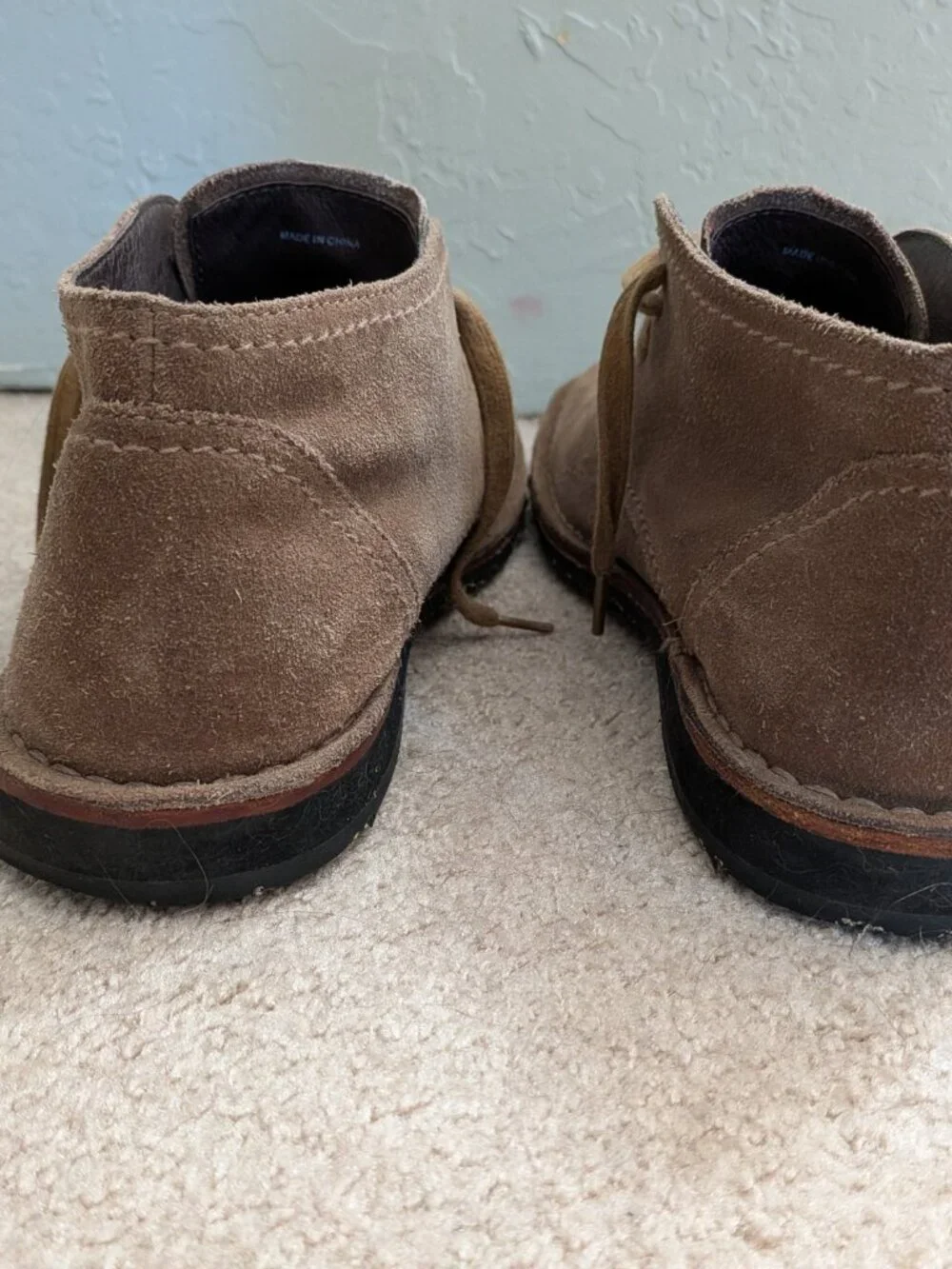 Varvatos Suede Chukka Boots